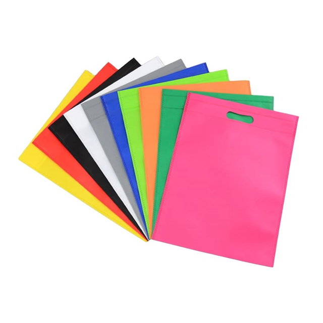 Customized and Easy to Use Portable Flat Square Shopping D Cut Bags