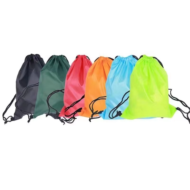 Custom Shopping Bags Durable Backpacks Drawstring Thickened Drawstring Bag Cycling Sports Backpack