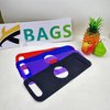 Non-woven Disposable Milk Teacreative Flat Takeaway Bag for Coffee Fruit Juice Drinking Take Out Shopping Bag with Custom logo