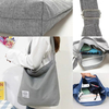 XYXBAG Recycled Letter Bag Canvas Large Capacity Portable Shoulder Crossbody Bag Diagonal Lunch Vintage Casual Shoulder Bag