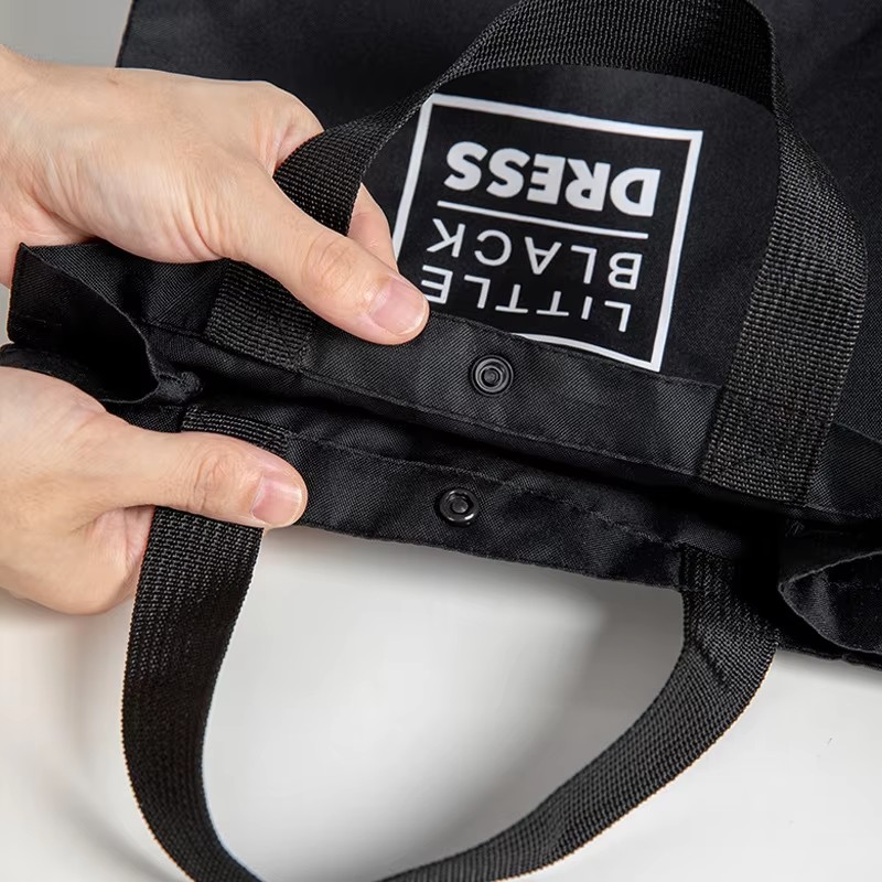 Factory Wholesale Women's Large Capacity Waterproof Nylon Tote Bag Nylon Custom Shopping Bag