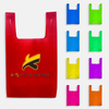 Spot! Recycled 40gms square Bottom 3D Non-woven Portable Vest Bag Supermarket Shopping Bag Advertising and Promotional Packaging