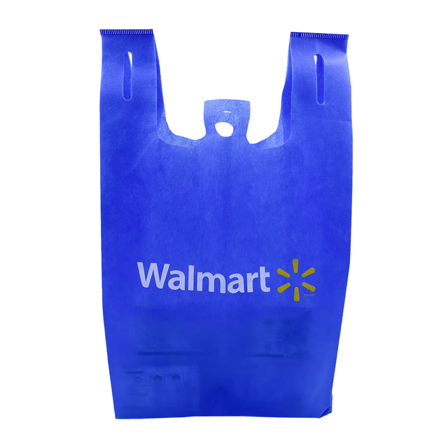 2025 Personalized Tote Bag Wholesale Promotion Waterproof Non Woven Vest Shopping Tote Bag