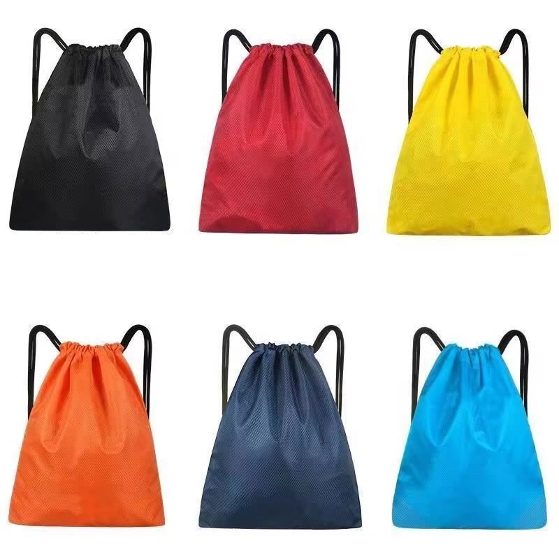 Custom Shopping Bags Durable Backpacks Drawstring Thickened Drawstring Bag Cycling Sports Backpack