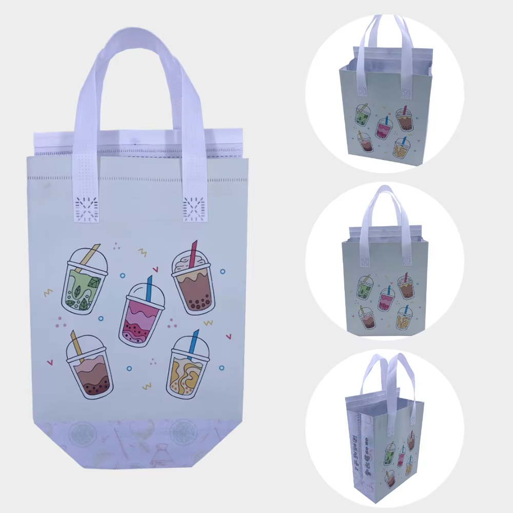 XYX-BAG Custom Non-woven Aluminum Film Thermal Insulation Bag Custom Picnic Cooler Insulated Takeaway Lunch Bag
