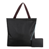 Folding High Capacity Polyester One Shoulder Supermarket Portable Shopping Bag Mom Buying Vegetable Bag Fold Tote Bag