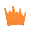W Cut pp Non Woven T-shirt Bag Easy Degradation AZO Free Silk Screen Printing Nonwoven Shopping Bags