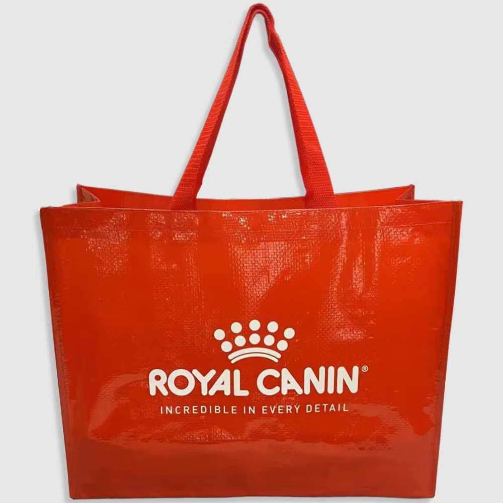 XYX BAG Customized Environmentally Sustainable and Reusable PP Woven Shopping Tote Promotion Bags for Holiday Gift Bags