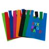 ECO Friendly w Cut pp Non Woven T-shirt Vest Bag Easy Degradation Silk Screen Printing Nonwoven Shopping Bags
