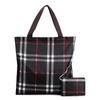 Folding High Capacity Polyester One Shoulder Supermarket Portable Shopping Bag Mom Buying Vegetable Bag Fold Tote Bag