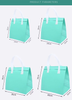 2025 Hot Seller Lunch Cooler Bag for Food Breast Milk Beer Aluminium Foil Lunch Bag