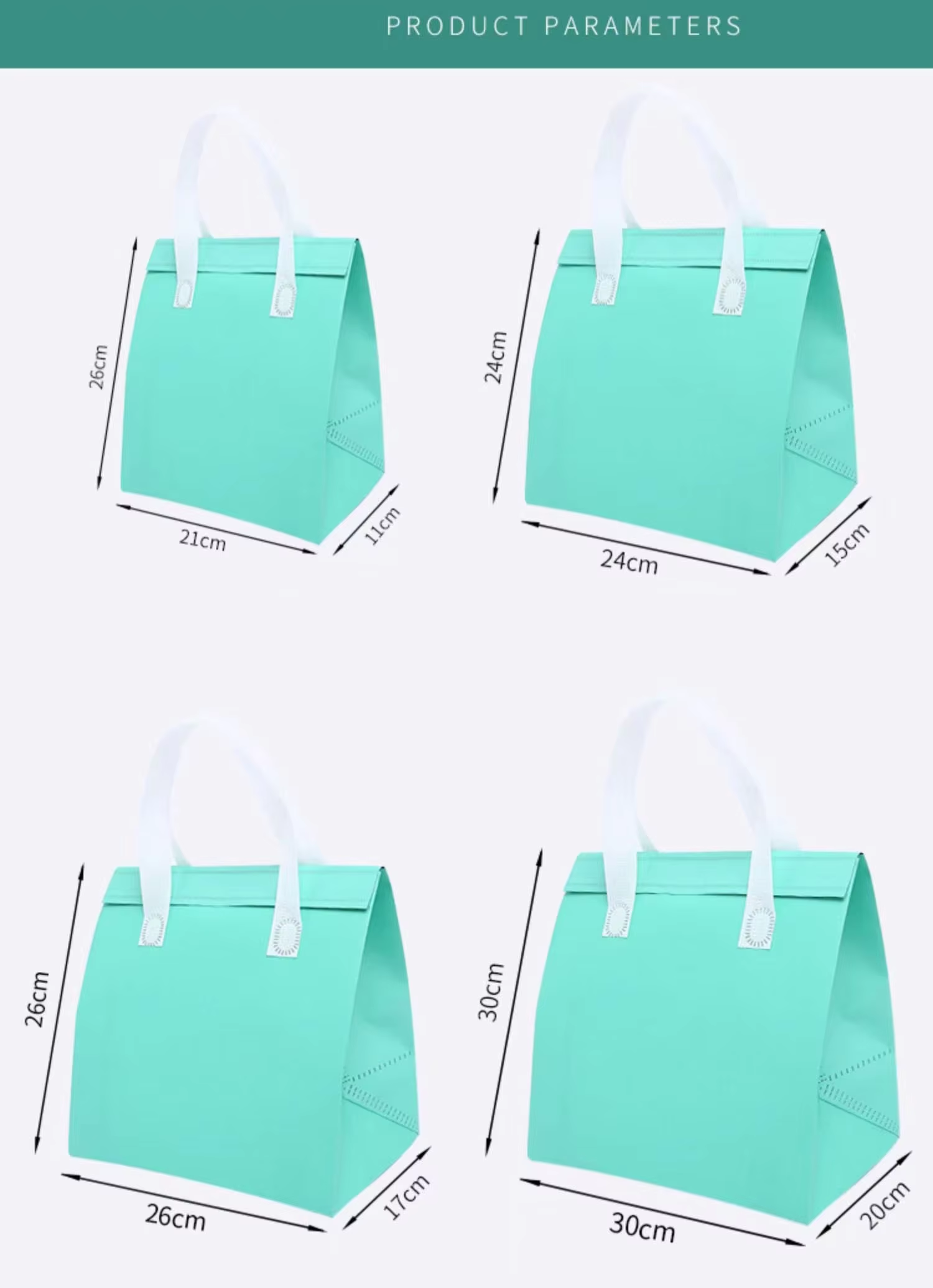 2025 Hot Seller Lunch Cooler Bag for Food Breast Milk Beer Aluminium Foil Lunch Bag