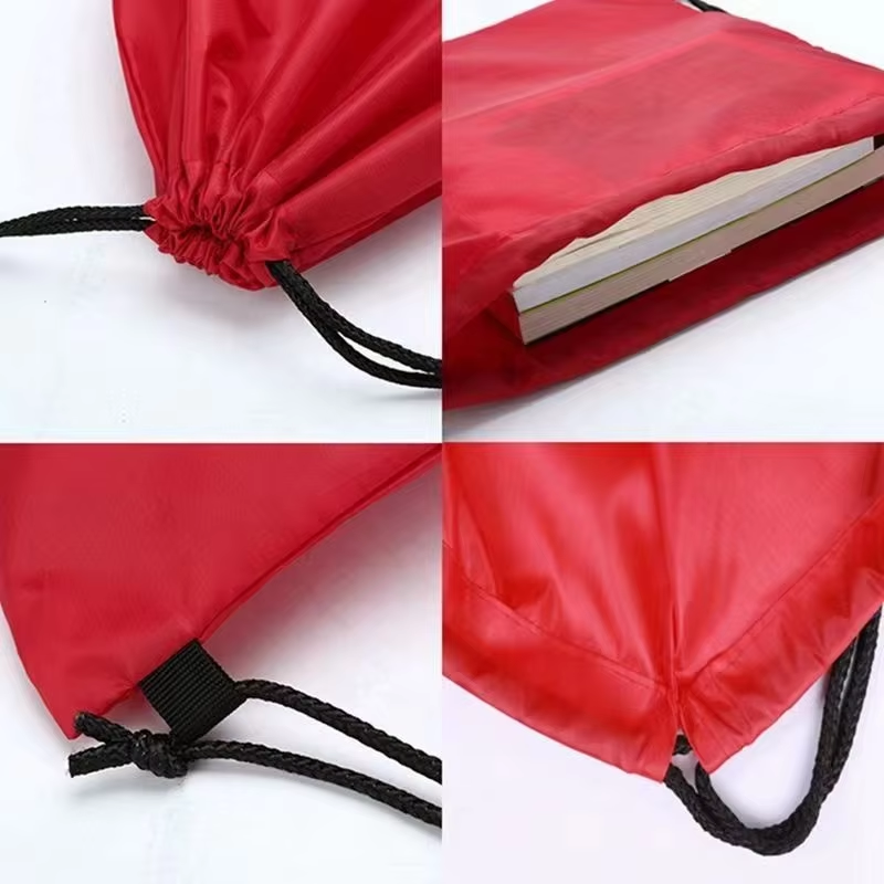 Custom Shopping Bags Durable Backpacks Drawstring Thickened Drawstring Bag Cycling Sports Backpack