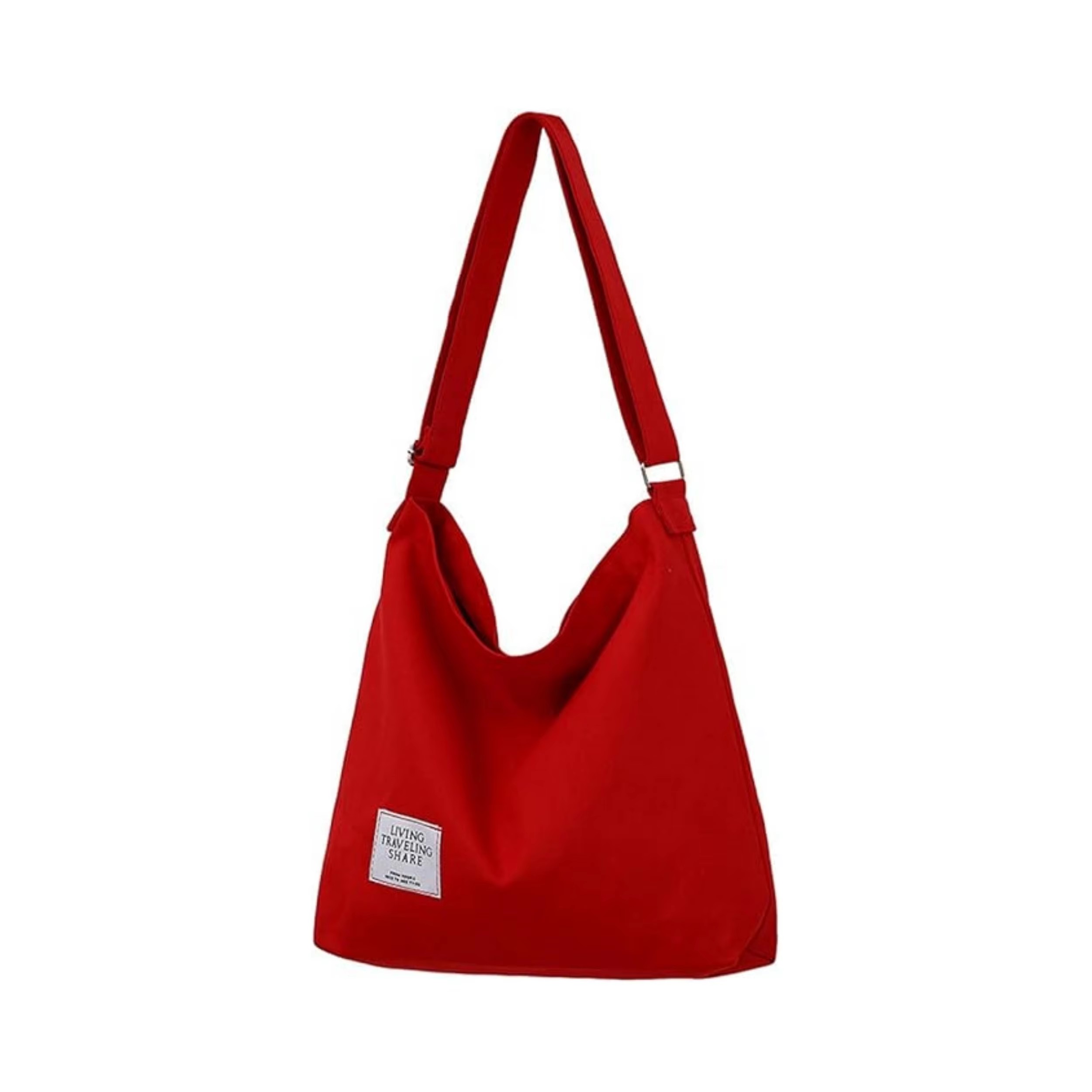 XYXBAG Recycled Letter Bag Canvas Large Capacity Portable Shoulder Crossbody Bag Diagonal Lunch Vintage Casual Shoulder Bag