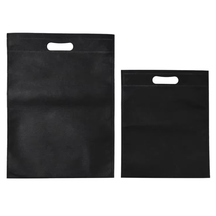 Customized and Easy to Use Portable Flat Square Shopping D Cut Bags