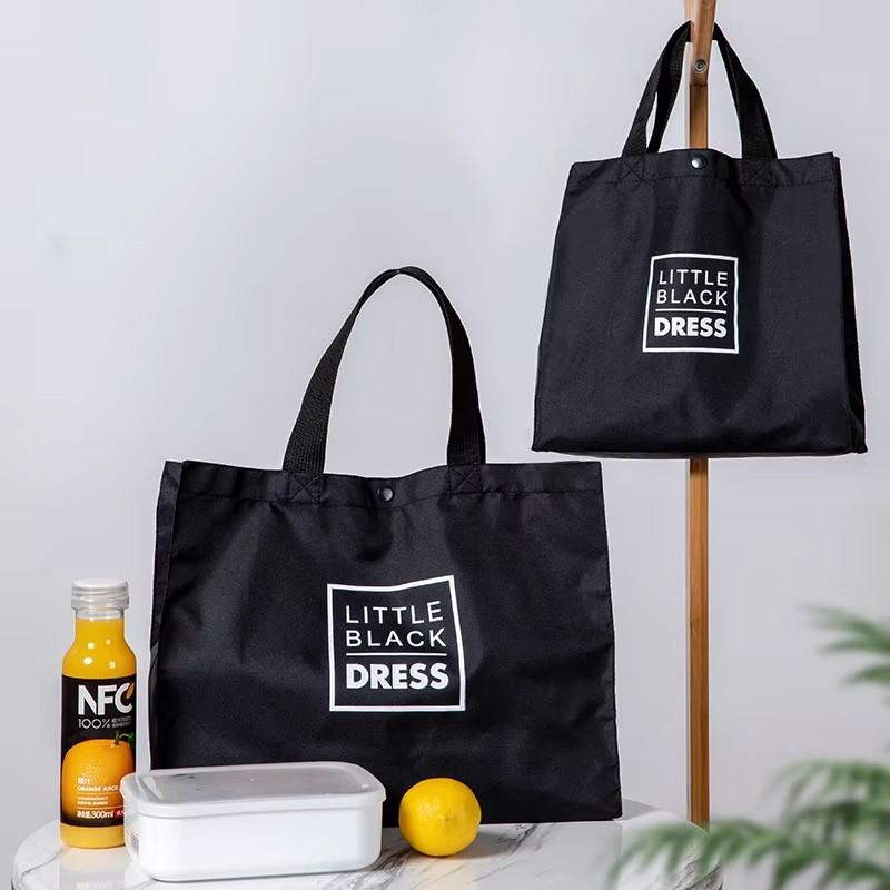 Factory Wholesale Women's Large Capacity Waterproof Nylon Tote Bag Nylon Custom Shopping Bag