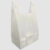 Spot! Recycled 40gms square Bottom 3D Non-woven Portable Vest Bag Supermarket Shopping Bag Advertising and Promotional Packaging
