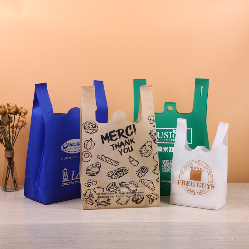 Pack Reusable Grocery Bags with Hard Bottom – Heavy Duty Non-Woven Shopping Bags with Reinforced Stitching – Stands Upright for Easy Loading – Extra Large Tote Bags for Groceries, Travel & Storage (