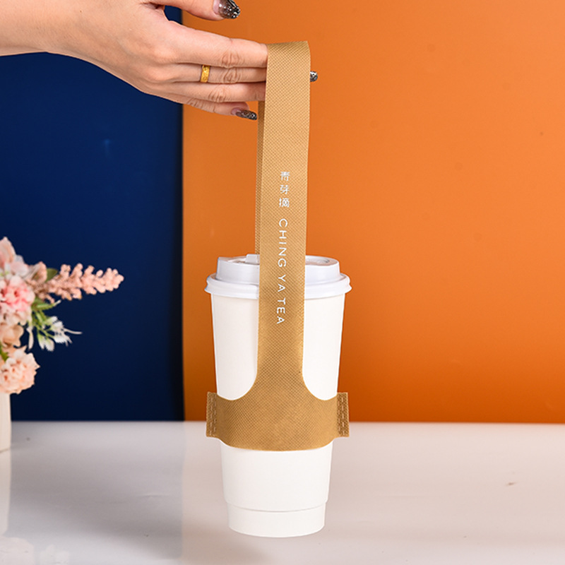 NON WOVEN TOTE CUP BAGS