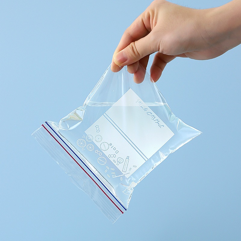 Reusable Seal Freezer Zip Lock Bags Plastic Sandwich Packaging Sealing Zipper Bags