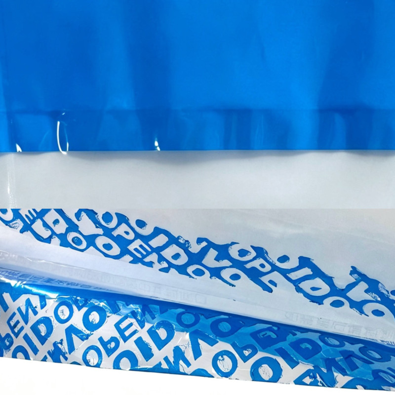 Tamper Evident Security Bag, Disposable Evidence Envelope with Hidden VOID Pattern, Sequential Serial Number & Barcode for Law Enforcement
