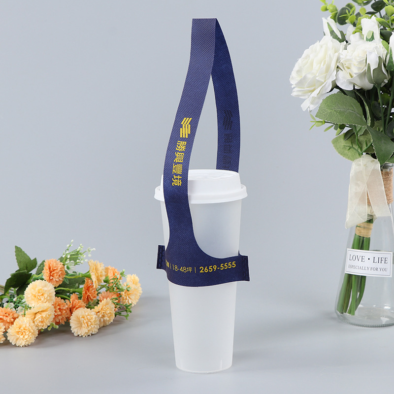 NON WOVEN TOTE CUP BAGS