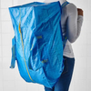 Heavy Duty Extra Large Moving Bags with Backpack Straps - 71L 76L Storage Totes for Clothes, Blankets, College Dorm - Reusable Grocery Shopping Laundry Bag
